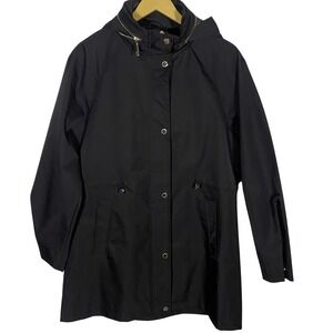 NWT Rebecca Minkoff Oversized Hooded Parka Black Size S